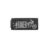 Nomination COMPOSABLE GLAM DOUBLE SYMBOLE Element aus Edelstahl, schwarz matt PVD-beschichtet (03_(Biker))
